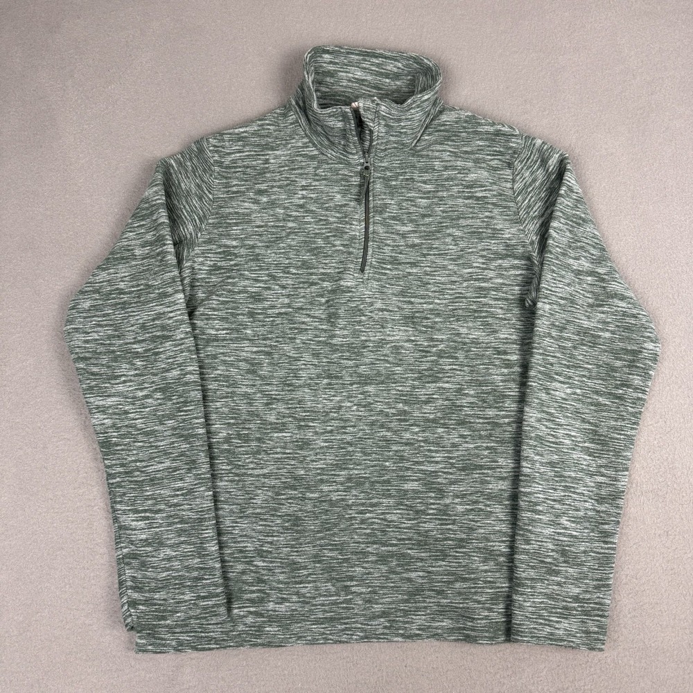 Mountain Warehouse Womens Fleece Jacket Size 8 Green Long Sleeve Zip Gorpcore